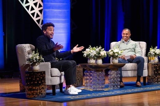 Actor Michael Ealy speaks on disproving Black stereotypes, resilience and self-awareness at NC A&T