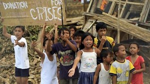Typhoon-hit Philippines appeals for help