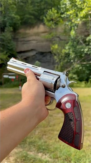 44 magnum revolver shot