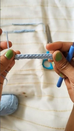 How to Make Single Crochet | Easy Beginner Crochet Tutorial 🧶 #crochet #crochetcrosai #diy #knitting
