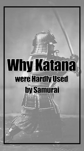 Why Samurai Hardly Used the Katana #Shorts