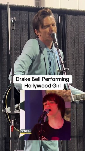 Legendary Nickelodeon Star Drake Bell performs the classic Hollywood Girl that was used in Drake and Josh Go Hollywood. #drakeandjosh #drakebell #nostalgia #hollywoodgirl #trl #90skids