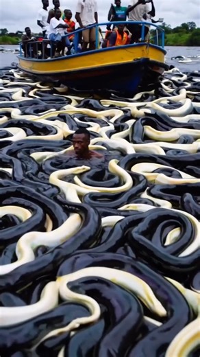 Why Tribes Release a Poisonous Snake in a Pond to Get Fish