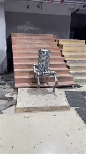 China’s robot dog just hauled 250kg up shaky stairs. One small step for the robot dog, but one giant leap for the robotic community. | Chinese Embassy in Australia
