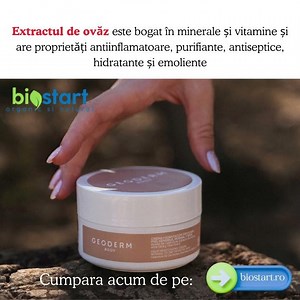 Crema de corp organica, bio, vegana de la Biostart.ro - ingrediente active