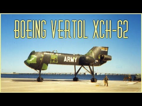 Boeing Vertol XCH-62 Heavy Lift Helicopter - Triple Engine Giant of the Cold War