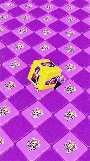 Kpop Demon Hunters Rolling Cubes 3D Animation 8💖