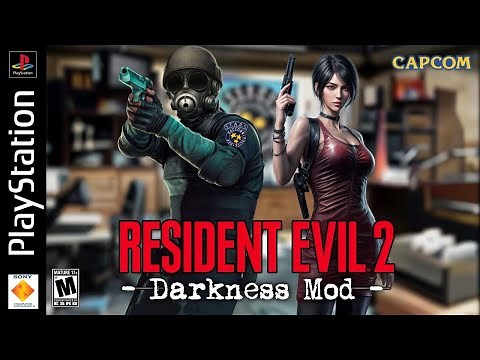 Resident Evil 2 Darkness mod [PS1] Full Gameplay
