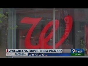 Walgreens offers drive-thru for retail products