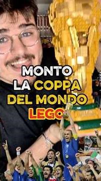 I built the LEGO World Cup and it's huge! 🏆 #shorts