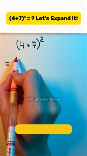 Expand (4 7)² for Easy Mathematical Understanding
