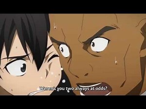 Sword Art Online - Why's a solo player like you with Asuna of all people? (HD)