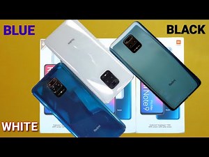 Redmi note 9 Pro Max all Colour Comparison | Aurora Blue vs Black vs Glacier White colour unboxing