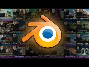 Blender Massive Geometry Node showcase