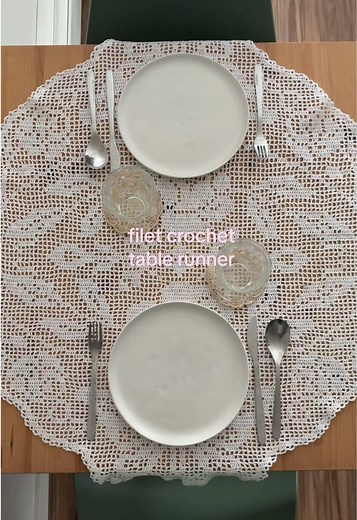 Filet Crochet Table Runner: A Vintage Charm Project