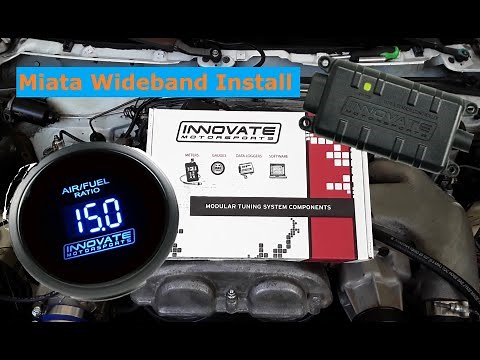 Miata Innovate LC-2 Wideband AFR and O2 Install Guide