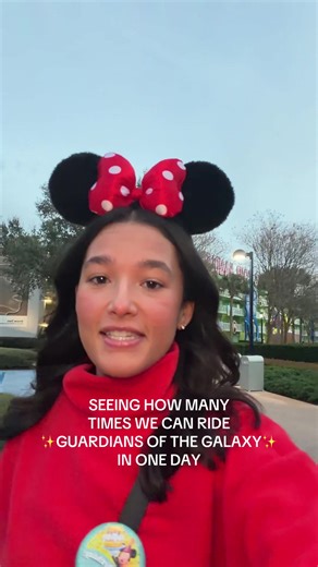 Riding Guardians of the Galaxy: Cosmic Rewind Multiple Times