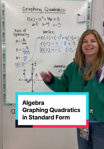 Graphing Quadratics in Standard Form: Algebra Explained