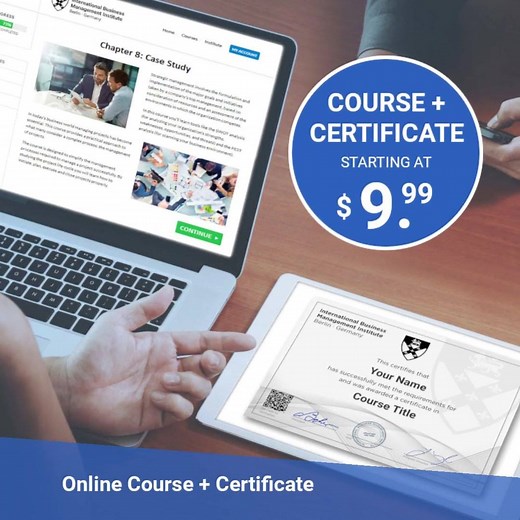 24 reactions | Learn new business skills 100% online. Get your professional certificate today. | IBMI - International Business Management Institute | Facebook