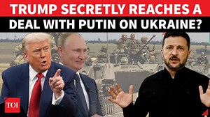 26K views · 803 reactions | A shockwave hits #Kyiv as #Trump and #Putin map out a 28-point “peace blueprint.” #Zelensky is left completely in the dark as #Washington and #Moscow talk over Ukraine’s future. Europe scrambles to understand what was agreed and what comes next. Diplomats warn this could rewrite the entire security order in eastern #Europe. The big question: Is this a peace plan - or a power play? Watch | The Times of India | World | Facebook