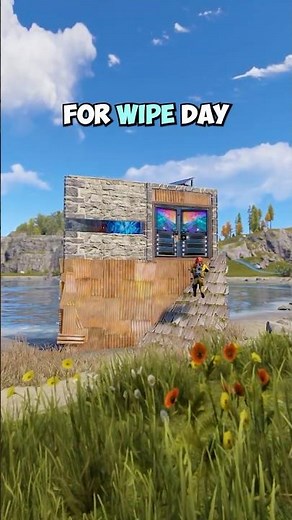 How to Build a EASY Bunker Base in RUST - #rust #rustgame #rustshorts #rustclips #rusttips #shorts