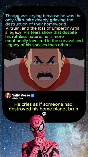 Why was Thragg so emotional #shorts #invincible #invincibleseason2