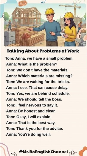 Talking About Problems at Work | Learn English in Daily Life!