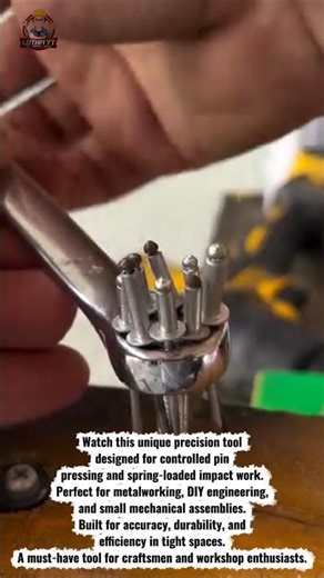Precision Spring Punch Tool in Action 🔧