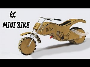 How to make a bike out of cardboard at Home