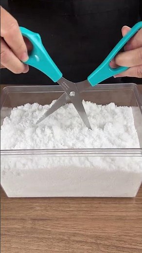 How to sharpen scissors with salt