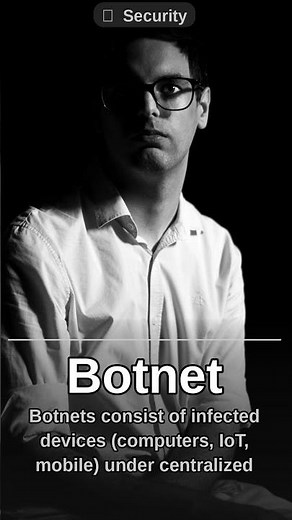 Botnet Explained: Security Learning for Developers #Shorts