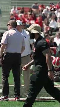 STANDING ON BUSINESS: UGA AD, Josh Brooks, leads the charge in taking a stance against Texas Tech.