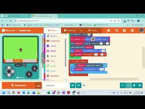 Platformer Tutorial MakeCode Arcade Part 1