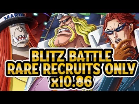 [OPTC] Blitz Battle | LUFFY | x10.86 PSTS RARE RECRUITS ONLY