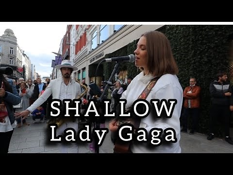 BEST in the WORLD saxophonist Lady Gaga - Shallow | Allie Sherlock cover & Danielle Vitale