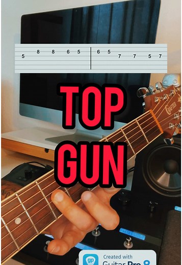 Top Gun Anthem Guitar Lesson for Beginners