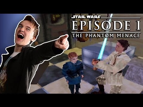 Game REVIEW ✯Star Wars: Episode I - The Phantom Menace✯ [PS1]
