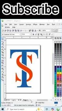 Logo design #logo #coreldraw #shorts #shortvideo