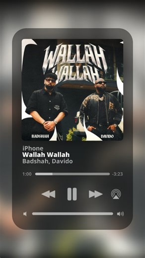 The Real Hip Hop | Club banger bana diya 🕺 Song: Wallah Wallah 🎶 Artist: @badboyshah @davido 🥷 #badshah #davido #wallahwallah #universalmusic #hiphop... | Instagram