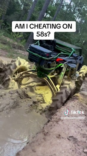 58s make life a LITTLE easier on the trails. #mudding #mudlife #fullsend #sendit #canam #canamx3 #trailbike #mud #superatv #4x4 #offroad #muddybottoms #muddybottomsatvpark #fyp #viral