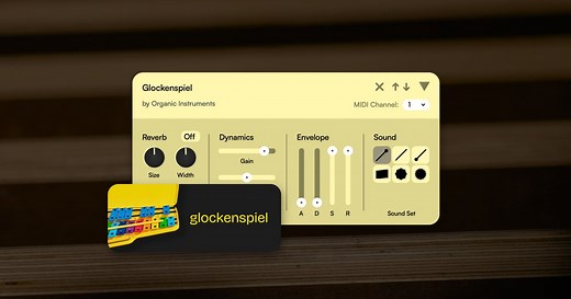 Glockenspiel: Free virtual instrument by Organic Instruments