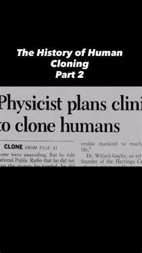 Alien Invasion on Instagram: "The History of Human Cloning Part 2 #share #truth #knowledge"