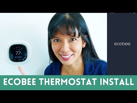 How to Install and Setup an Ecobee Smart Thermostat with 1-Gang