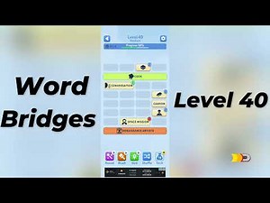 🎮 Word Bridges Level 40 Answers | SolutionGuruji 🧠✨