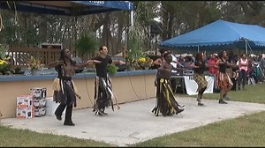 The Geechee Gullah Ring Shouters at Riceboro Rice Fest