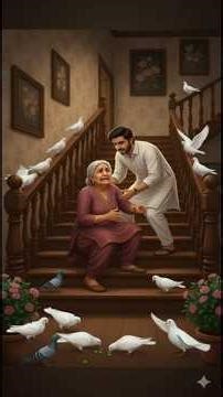 ​She trapped me on the terrace by my mother-in-law until this happened #trending#viral#villagelife🌧🚪