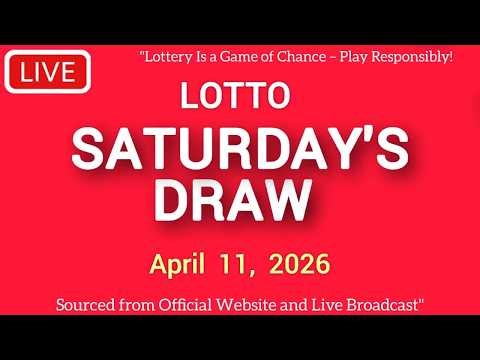 The National Lottery Lotto Draw Live results from Saturday 11 Apr 2026 | tonight lotto