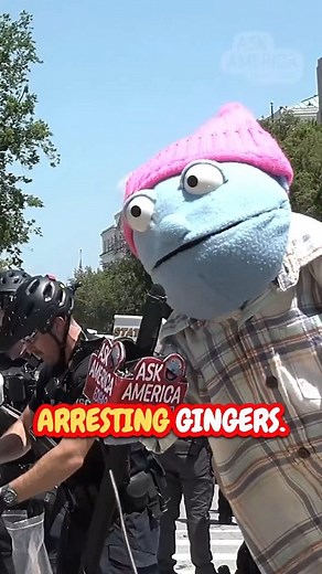 1.1M views · 29K reactions | POLICE ARE NOW ARRESTING GINGERS. #Streetinterview #public #usa #entertainment #comedy #Interview #Ginger | Ask America With Edgar | Facebook