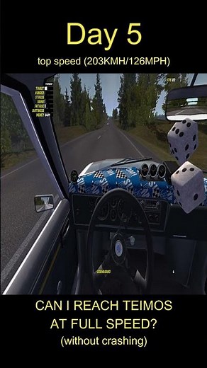 Day 5 With Full Bolt on Mods | My Summer Car Death Race