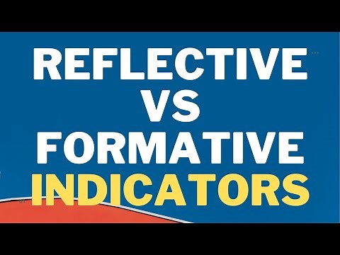 Formative and Reflective Constructs/Indicators: The Concept and Differences